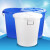 一口井  加厚塑料水桶圆形带盖大容量储水桶200L大容量储水桶 100L  5个/ (带盖）