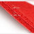地垫进门脚垫入户门垫PVC丝圈地毯垫出入平安欢迎光临防滑垫定制 无字- 大红色 120cm*150cm 特厚款