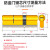 傅帝 AB锁芯 铜制防盗门大门入户门锁双面防撬铜弹子通用型 90mm偏芯32.5-57.5