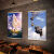 WCZ怪诞影院欧美老电影海报私人影院装饰挂画书房主题酒吧咖啡馆墙壁 DYA3传 单幅尺寸高40x宽30cm