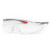 霍尼韦尔（Honeywell）300100 护目镜 S300A红款透明镜片 防风沙 防尘 防雾 眼镜防刮擦 1副