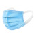 普达 一次性防护口罩 三层防飞沫防颗粒物口罩(含熔喷层) 100支装（10支/袋） 蓝色