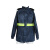 雨衣 分体 反光雨衣 工程雨衣 工地用雨衣  均码170-190 蓝色 分体牛筋风衣式雨衣