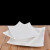 冀骏 密胺创意西餐意面盘子仿瓷餐具菜盘方形白色 BY7709