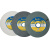 金罗玛 KR-022 陶瓷砂轮片平面树脂沙轮抛光打磨床砂轮机磨刀机砂轮 46# 300*32*32绿碳化硅GC 