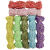ANBOSON 彩色仿真麻绳缠花瓶装饰编织线麻花绿树叶定制 军绿色一条(长0.9米)