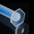 里蚂蓝色刻度塑料量筒 毫升量杯 分装实验室量桶 液体测量 pp 耐酸碱 10mL（3个）
