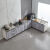 品味空间 厨房灶台组合柜橱柜不锈钢一体碗柜1.6米左三抽右双盆 CG-129