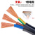 正泰电线国标阻燃RVV2/3/4芯电缆线1.5/2.5/4平方护套电源线 国标 2芯0.75 平方 100m