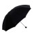 天堂 防晒晴雨伞三折 晴雨伞加大加固防晒晴雨两用经典商务 黑色