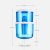 清清（Qingqing） 净水桶过滤桶净化饮水机过滤桶家用可加自来水过滤器净水机带滤芯 蓝色净水桶标配一滤芯+一滤芯