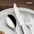西餐厅主餐刀自助餐勺下午茶咖啡更点心叉 鱼刀 21cm M0153-12
