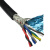 485双绞屏蔽线RVSP 2 4 10 12芯0.2/0.3/0.5平方通讯线 100米嘉博森 双绞屏蔽4芯X0.2(100米)