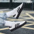 阿迪达斯（Adidas）三叶草板鞋女鞋 秋季运动鞋SAMBA复古厚底松糕鞋透气休闲鞋 FV0767/白色/黑色/店长推荐 36.5