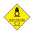 冠峰 BAO-17（有机过氧化物）反光膜 危险品车辆反光贴警示贴安全告示反光膜贴纸GNG-743