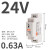 EDR导轨式开关电源DR-120/60-24V5A直流12V10A/240W DRP MDR DR-15-24 24V/0.63A