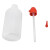 玛仕福 塑料洗瓶 冲洗瓶冲洗壶 实验室洗瓶弯头塑料挤瓶吹气瓶 红头 1000ml(1个) 