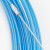 海斯迪克 HKHE-032 电工穿线器 圆头电线线管光纤引线器 蓝色30米(包胶)+束线器2个