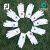 FootJoy 高尔夫手套 女士双手手套 FJ练习手套防滑耐磨 golf透气手套 双手 20  粉色