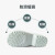 共泰 EVA防滑手术鞋 手术室拖鞋实验室洞洞鞋 防滑包头 白色43/44