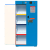智能恒温恒湿毒害品存储柜防火柜毒品柜PP耐腐蚀危险品柜 蓝色带温湿度监测