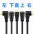 celink HDMI线延长线公对母2.0高清4K60Hz直角90度连接笔记 左弯延长线 1.8米