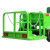 纳仕徳 NSD-3006 电动三轮车保洁车环卫垃圾清运清洁车 可配6个240L塑料桶使用