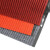金固牢 KCzy-349 耐磨复合双条纹地垫 走廊防滑垫门垫地毯(定制款不退换) 深红色 1.2米宽*1米