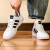 阿迪达斯 （adidas）男鞋 2024夏季新款运动鞋潮流时尚低帮板鞋休闲鞋子 ID9658/时尚小白鞋 40