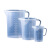 量杯  耐高温塑料透明刻度杯 加厚奶茶烘焙量杯 带盖量杯 2000ml加盖