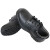 上柯 B3636 黑色牛皮安全鞋 无尘洁净电子实验室工作鞋 防砸防静电35码（225mm） 黑色 46码