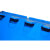 苏识 DGZZ1 带盖周转箱 塑料物流箱 零件物料盒 收纳整理配件箱 胶筐长方形盒子 (个) 蓝色 600×400×260mm