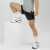 摩卡思赫（M.CRANE M）运动短裤男 跑步健身速干三分裤 透气弹力夏季薄款四分深蹲训练裤 神秘黑（内衬款） XL(155-170斤)