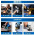 角磨机磨光机220V手磨机砂轮磨光打磨切割机东城电动工具 (820W)13-100金属套餐 (后开关)细手柄