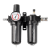 空压机油水分离器 喷漆枪用气泵喷漆过滤 吹尘用过滤器气源处理器 BFC2000中双杯不带接头