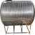 304不锈钢水箱卧式储水罐水塔平放加厚太阳能楼顶厨房蓄水桶 1吨长1.45M宽0.9M高1M 壁厚0.4MM