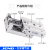 滑台气缸MXS8-20-AS气动6-40-BT精密12-30直 MXS16B两端油压