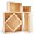 木箱定做木盒子大收纳整理实木质制做松木头储物凳榻榻米定制木盒 50*30*8CM 【1.2厚板-外径】