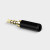 央光 3.5mm插头耳机头 3节立体声焊接头 颜色可选 2个装 YG-M12S