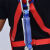 定制五点式安带身户外耐磨高空作业国标双钩保险防坠落套装安绳 欧式双小钩 3米