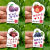 水果通用贴纸草莓樱桃西梅精品果标标贴商标签果切果盒不干胶 玫红色 草莓亮银50*60*400