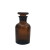 兰诗（LAUTEE）SY4055 试剂瓶 玻璃细口瓶 磨砂口透明小口瓶分装瓶 棕色125ml（3个装)