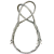 插编镀锌钢丝绳吊索具/手编钢丝绳索具/环头钢丝绳成套12mm侧 12mm*3米