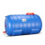 普力捷（PULIJIE） 化工桶塑料卧式加厚蓝色大水桶防晒大胶桶晒水桶储水桶水塔 500型卧圆(蓝色抗老化款)装水800斤