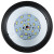 聚远 JUYUAN 1001筒灯LED明装筒灯LED贴片式免打孔防雾筒灯加厚铝材吸顶灯黑色白光4寸9W6000K 2个起售1个