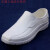 侧至柒白色靴耐用高筒加棉靴雨鞋耐油耐酸工厂厨房保暖雨靴EVA胶鞋 白色低帮EVA(不加棉) 36