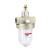 德力西气动气源处理器油雾器QIU-08-10-15-20-25-35-40-50给油器 QIU-25 DN25 螺纹1寸