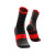 COMPRESSPORT 马拉松越野跑步3D豆轻量高帮袜运动袜子 黑/红 T4
