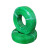 俱威 包塑钢丝绳绿色货物捆绑绳窗户牵引线晒衣架胶皮钢丝绳 CQZ1103（一米价）绿色包塑2.0mm