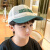 馨迪芭（XINDIBA）儿童帽子夏季鸭舌帽薄款网眼男童女童遮阳帽婴儿宝宝棒球太阳帽 ORIGIN-墨绿 2-6岁(可调节)